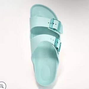 Birkenstock Arizona Stealth Buckle Sandals - Surf Green